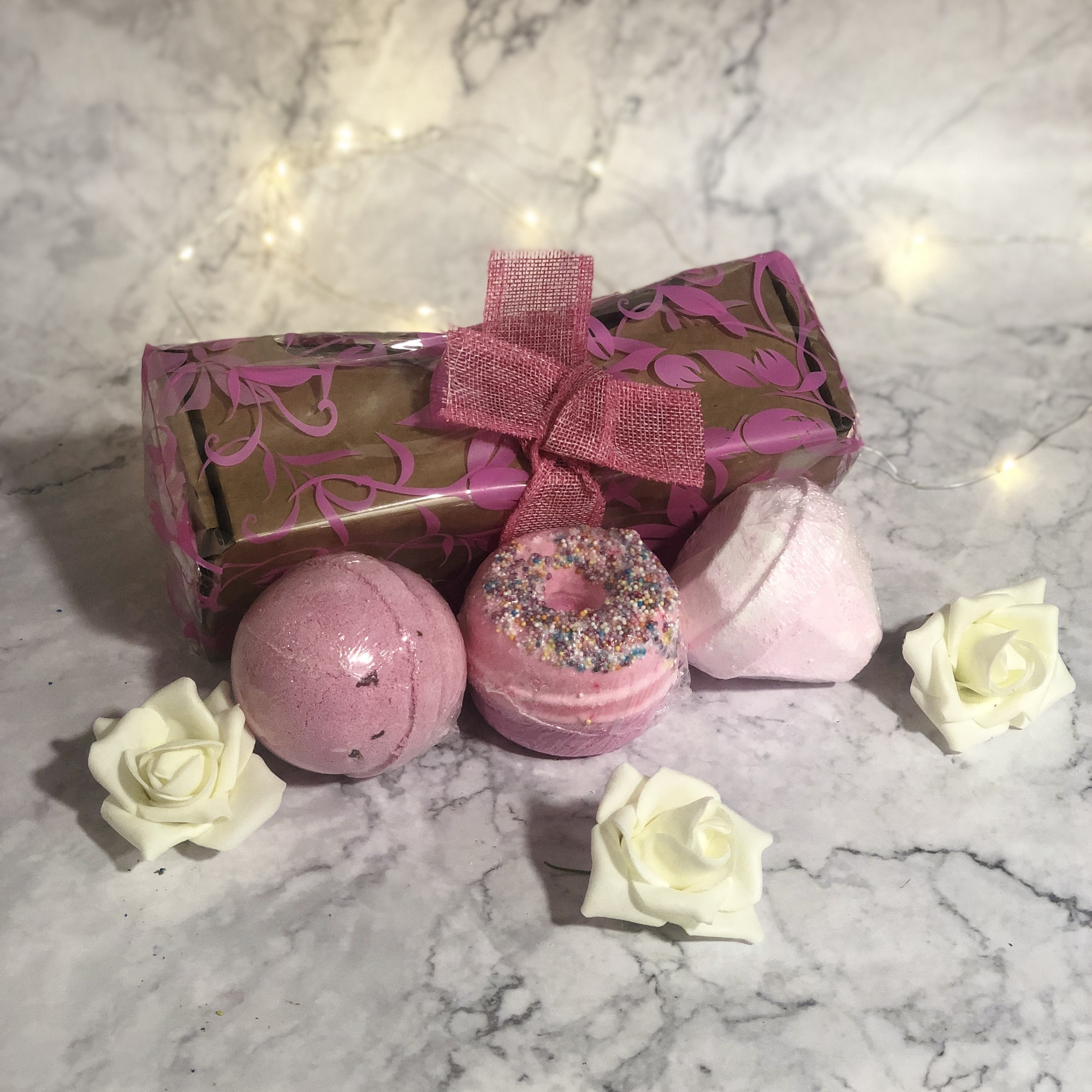 Mixed Gift Pack- JBB-GSB-Donut- Pink Set - Click Image to Close