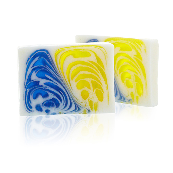 2 x Handcrafted Soap Slice 100g - Jasmine & Green Tea - Click Image to Close