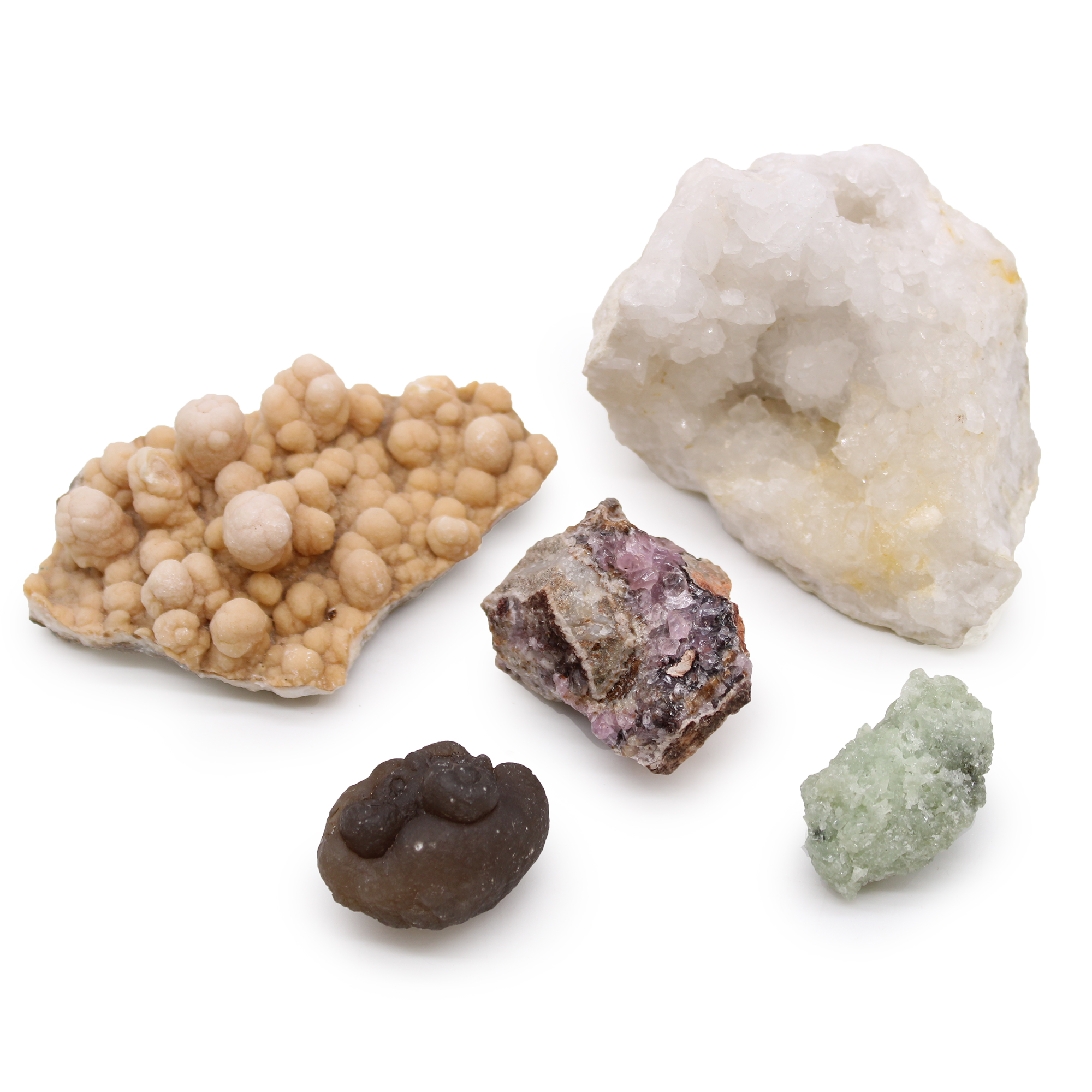 Rare Mineral Specimens - Pack of 5 - Mix 1 - Click Image to Close