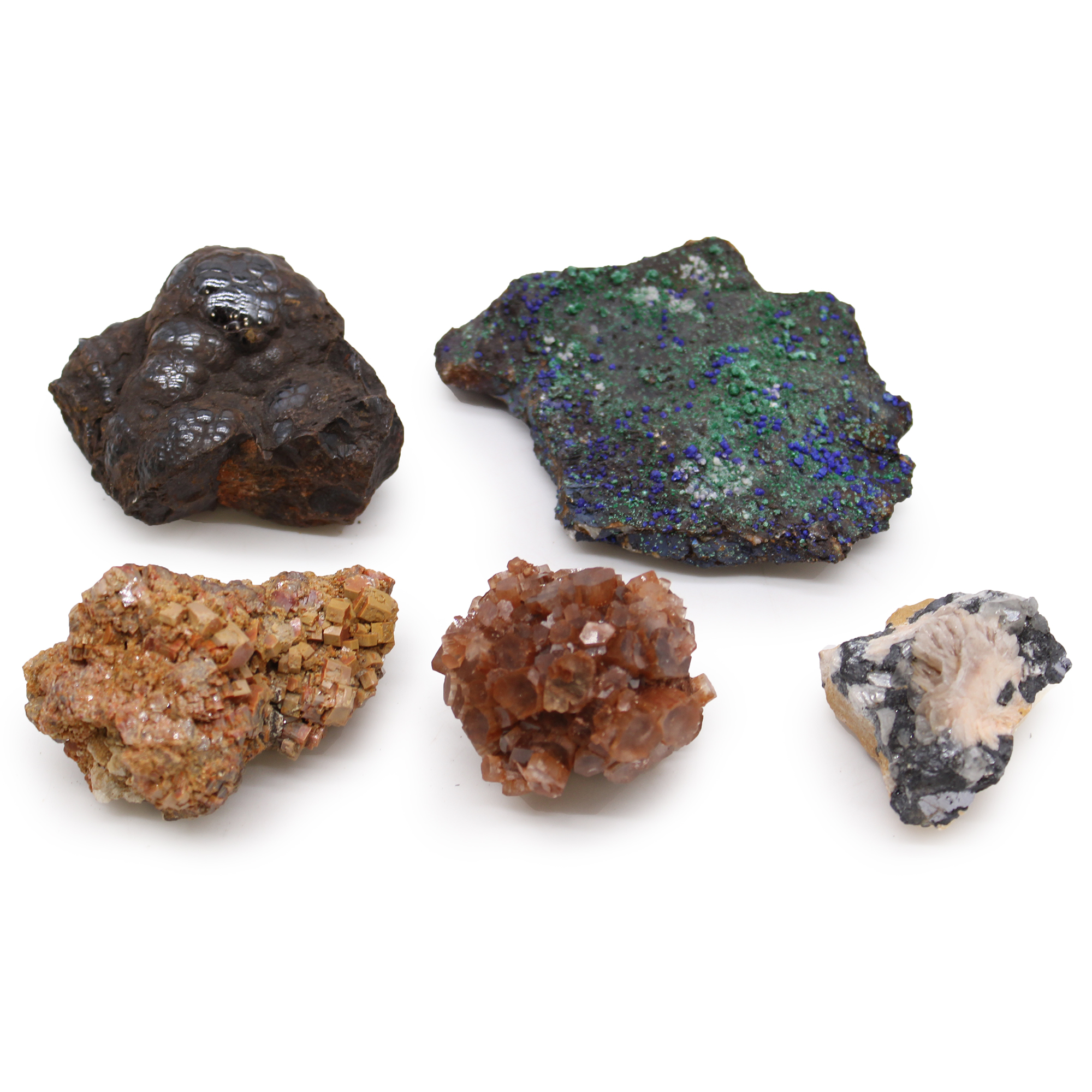 Rare Mineral Specimens - Pack of 5 - Mix 3 - Click Image to Close