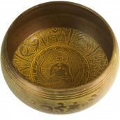 Extra Loud Singing Bowl - One Buddha - Click Image to Close