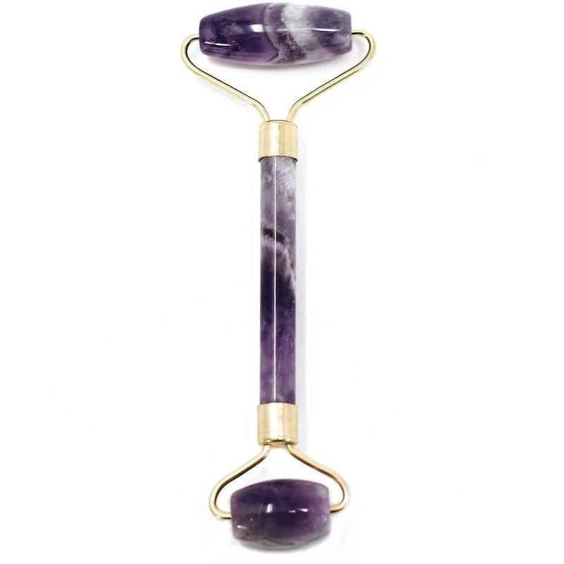 Gemstone Face Roller - Amethyst - Click Image to Close