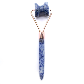 Gemstone Jawline Roller - Sodalite - Click Image to Close