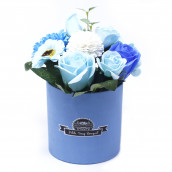 Bouquet Petite Gift Pot - Soothing Blues - Click Image to Close