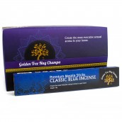 4 x Packs Golden Tree Nag Champa Incense - Classic Blue