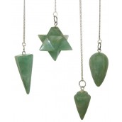 Green Aventurine Magic Pendulum - Click Image to Close