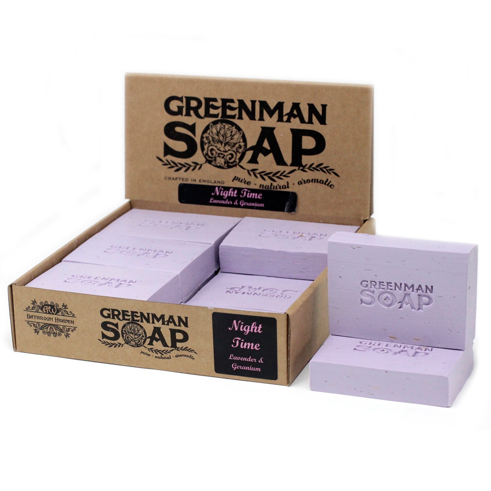 2 x Greenman Soaps - Night Time - Click Image to Close
