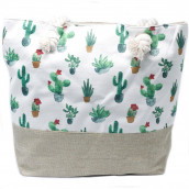 Rope Handle Bag - Mini Cactus - Click Image to Close