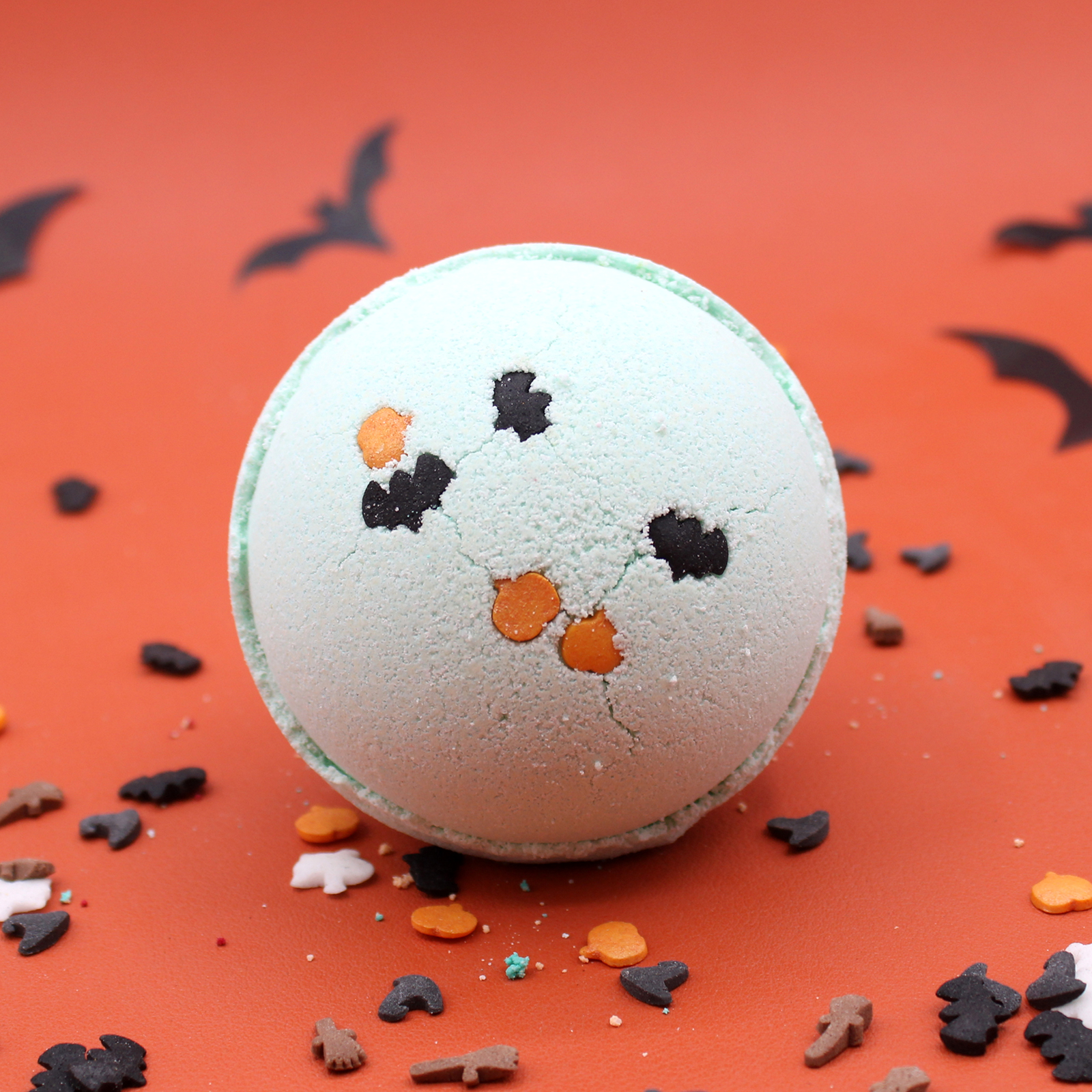Coconut & Lime Halloween Bath Bomb - Click Image to Close