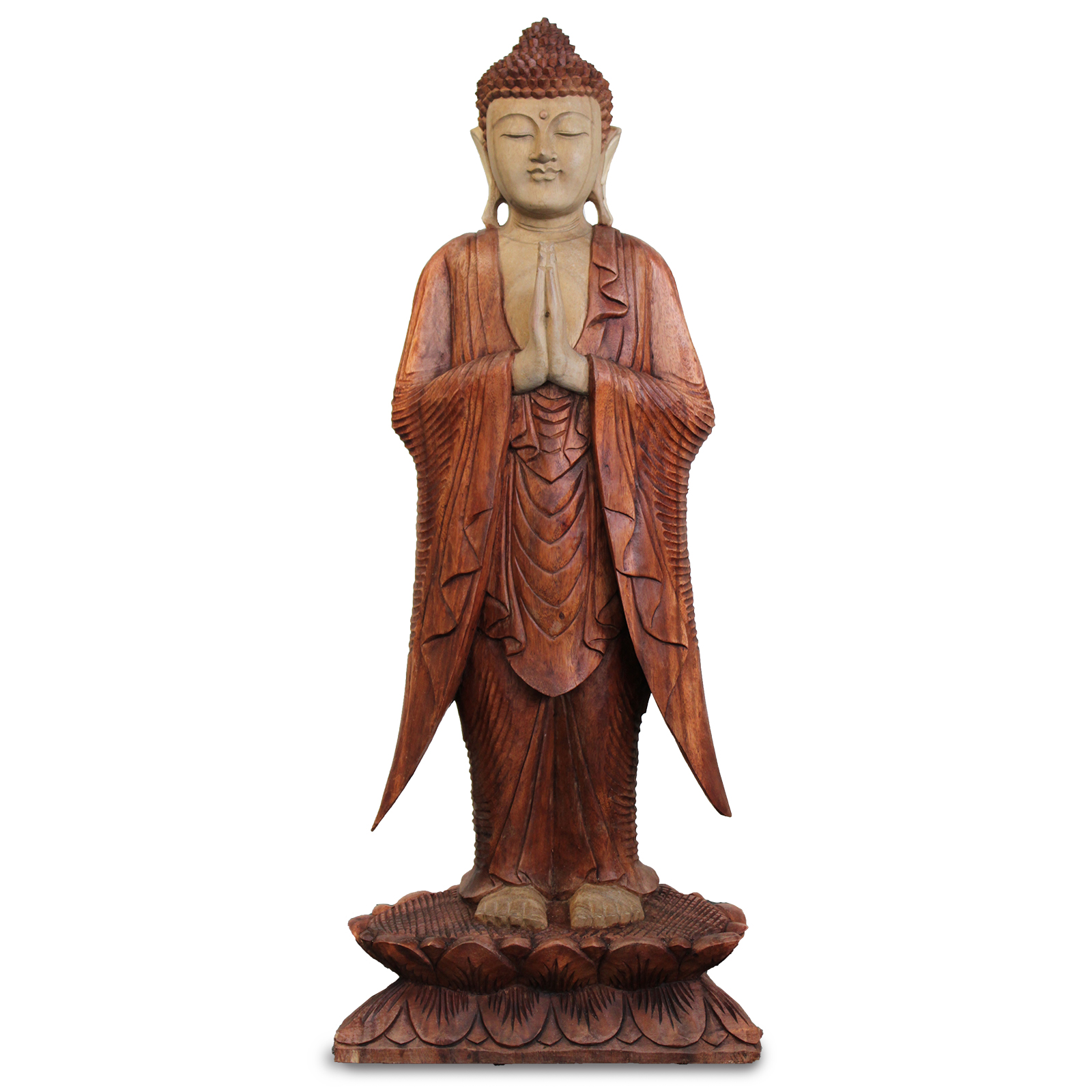 Buddha Statue Standing - 1m Welcome - Click Image to Close