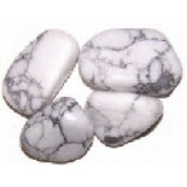 Howlite White Stone Large Tumble Stones - Click Image to Close