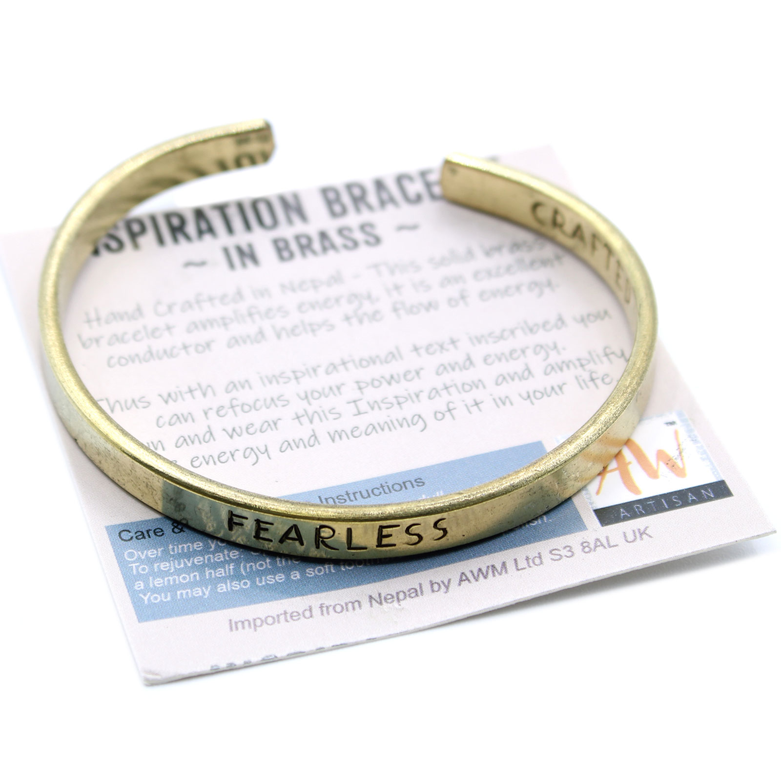 Inspiration Bracelet - Brass Selection - Click Image to Close