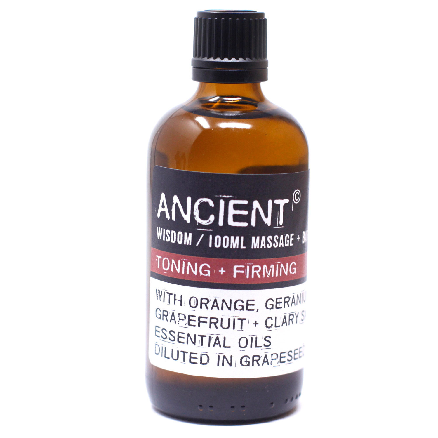 Toning & Firming Massage Oil 100ml - Click Image to Close