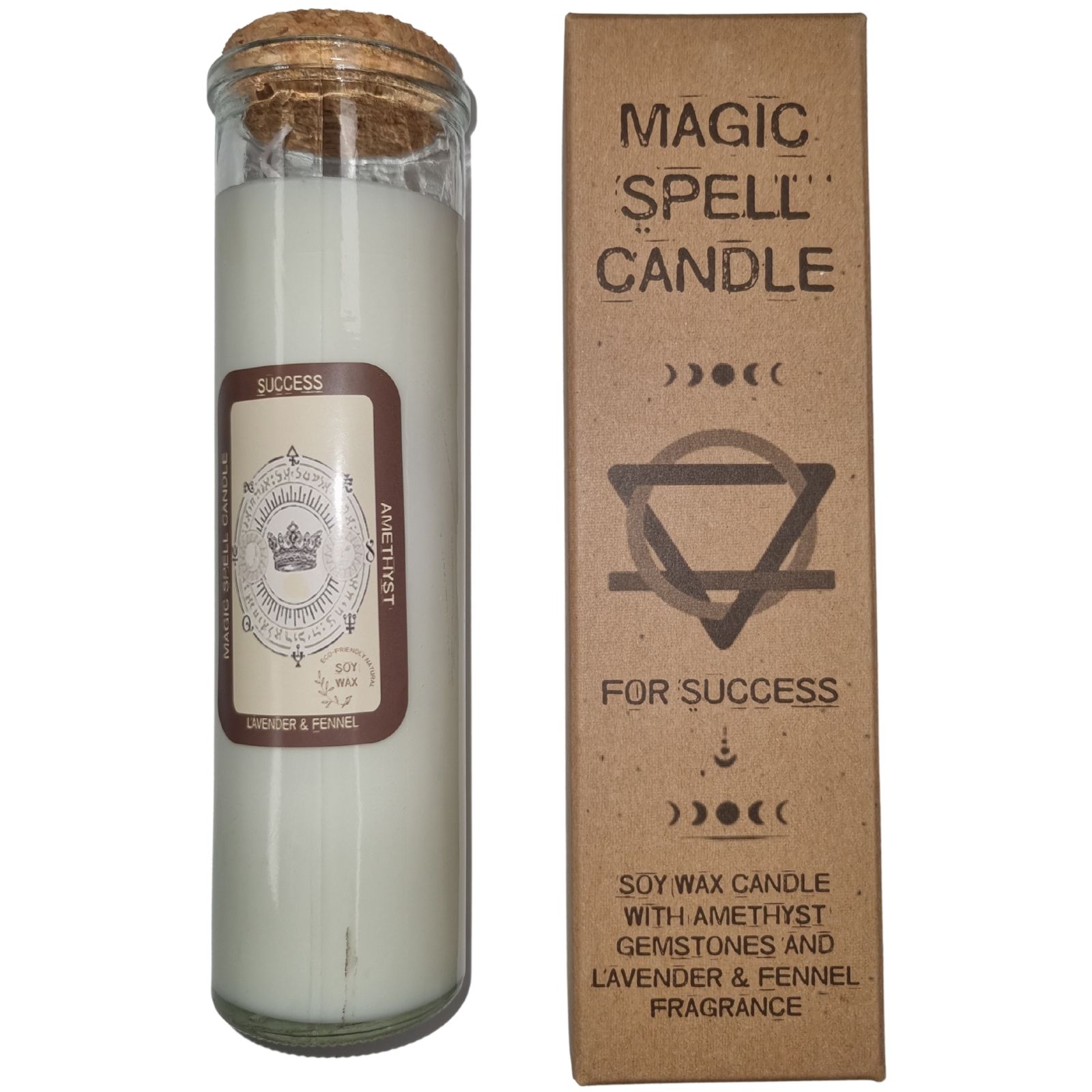 Magic Spell Candle - Success - Click Image to Close