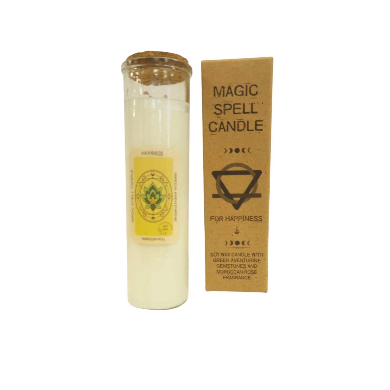 Magic Spell Candle - Happiness - Click Image to Close