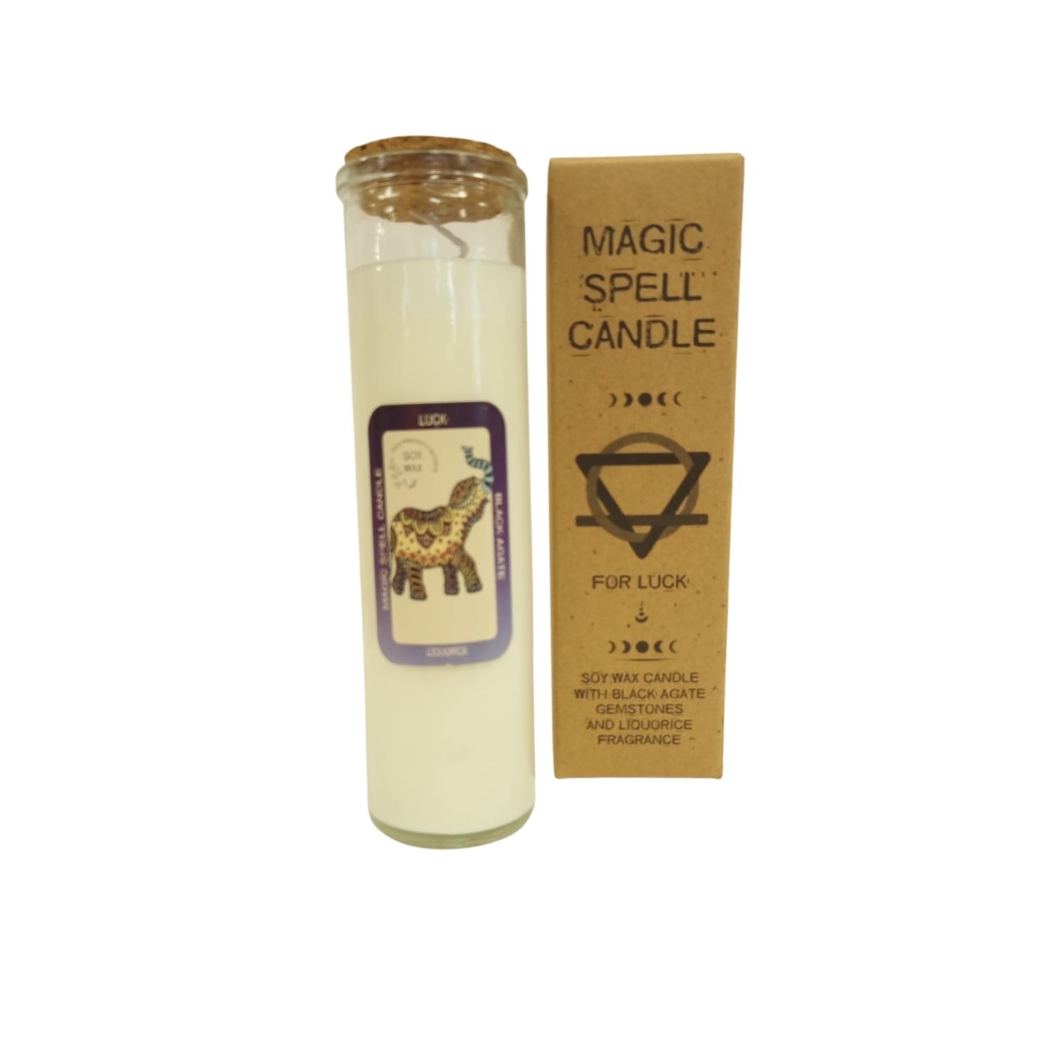 Magic Spell Candle - Luck - Click Image to Close