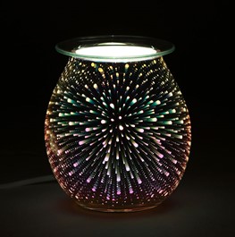 Star Effect Light-up Electric Oil Burner - Click Image to Close
