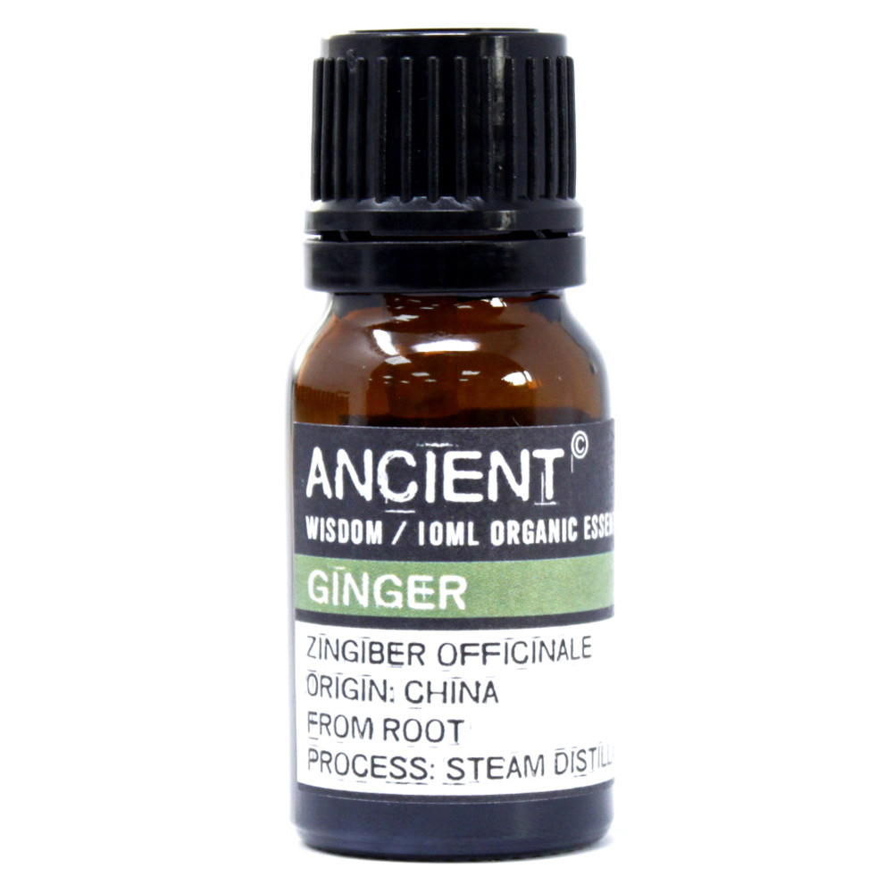 Organic Essential Oil - Ginger 10ml - Click Image to Close