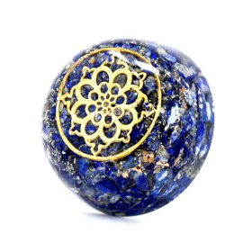 Orgonite Desk Power Pack - Lapis Dome - Click Image to Close