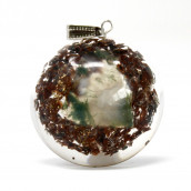 Orgonite Power Pendant - Power Block in Dome - Click Image to Close