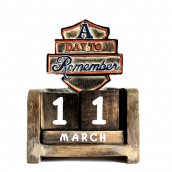 Day to Remember Calendar - A Day to Remember - Carved Sign