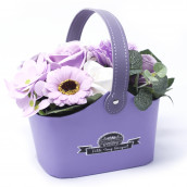 Bouquet Petite Basket - Soft Lavender - Click Image to Close