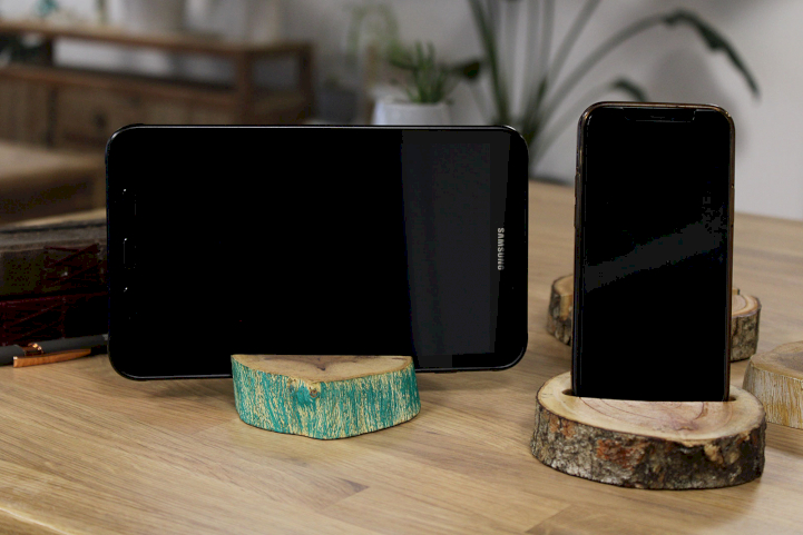 Wooden Phone Holders