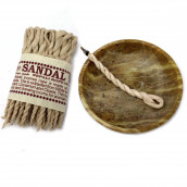 Pure Herb Sandalwood & Spice Rope Incense