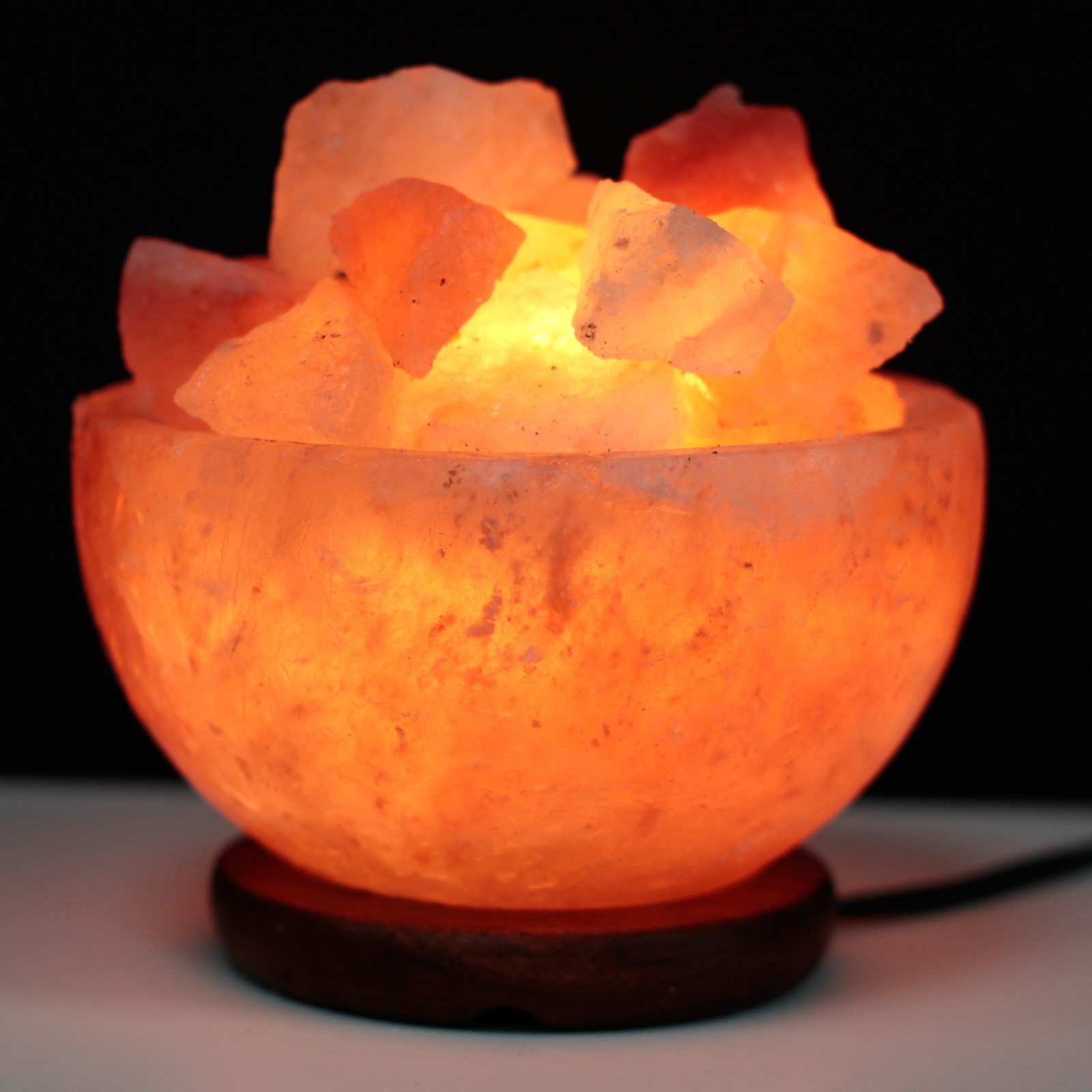 Salt Fire Bowl and Chunks - Click Image to Close