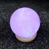 Quality USB Natural Salt Lamp Ball (Multi) - Click Image to Close