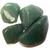 Green Quartz Large Tumble Stones - Click Image to Close