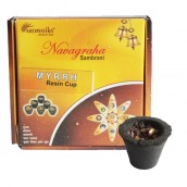 Box of 12 Resin Cups - Myrrh - Click Image to Close