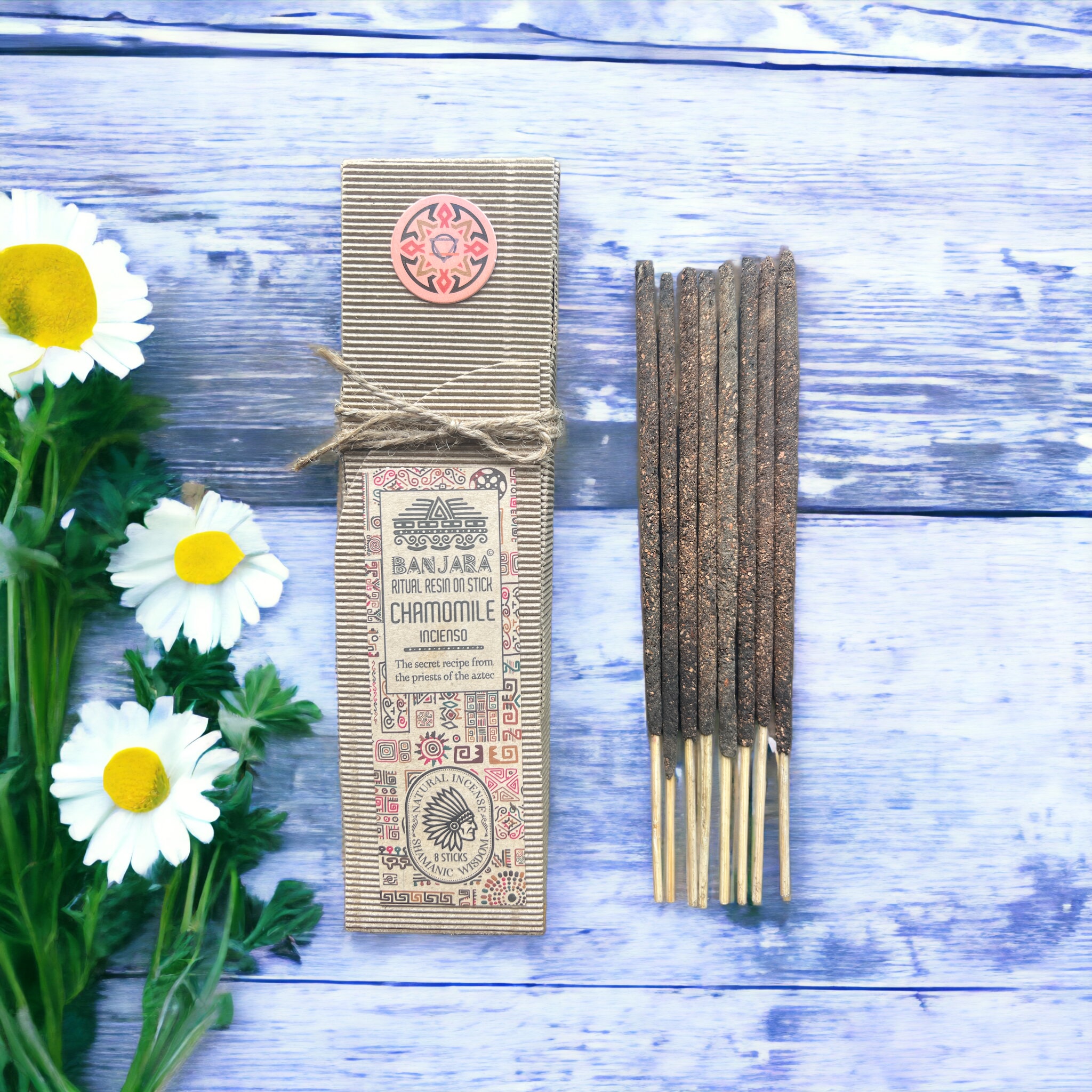 3 x Packs Ritual Resin on Stick - Chamomile - Click Image to Close