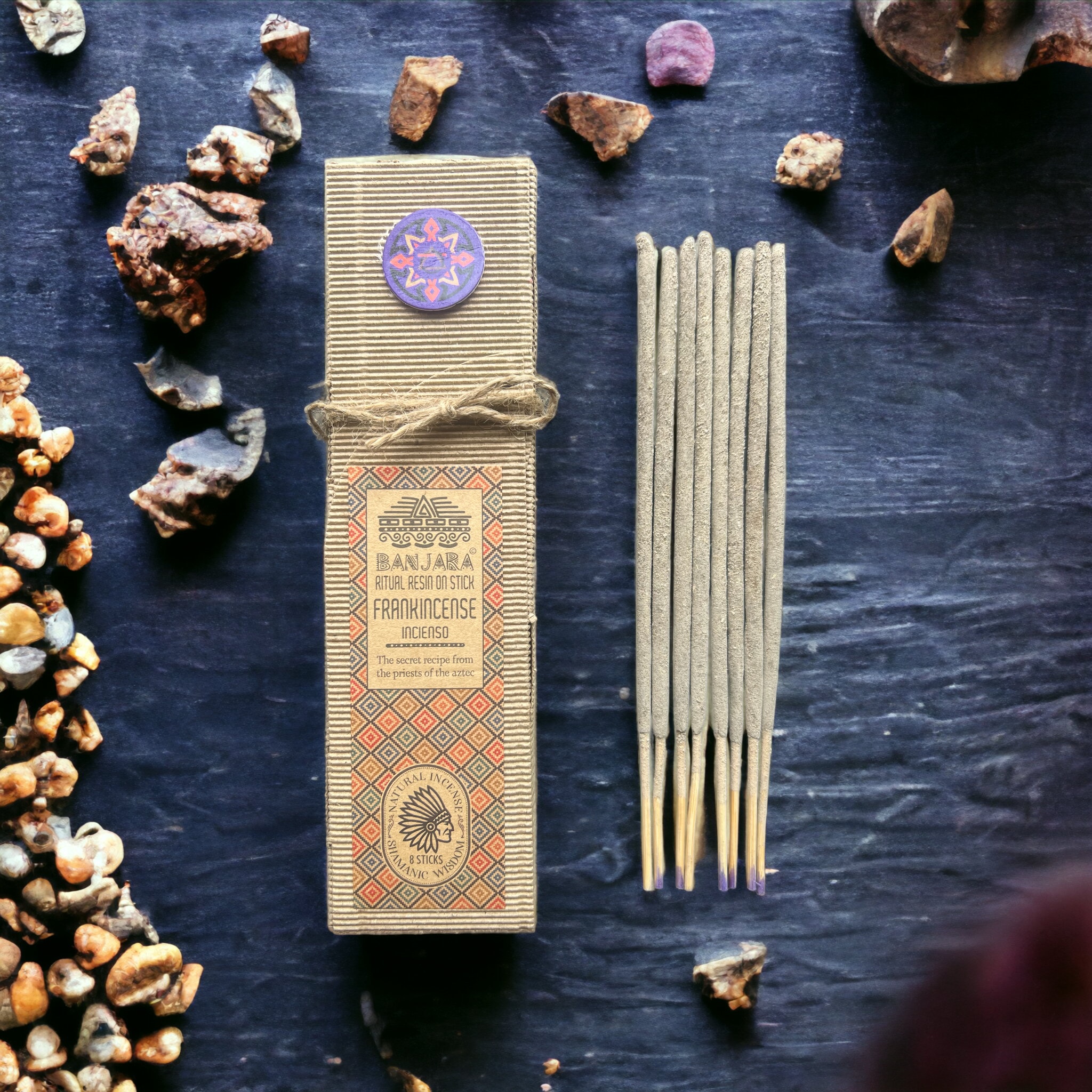 3 x Packs Ritual Resin on Stick - Frankincense - Click Image to Close