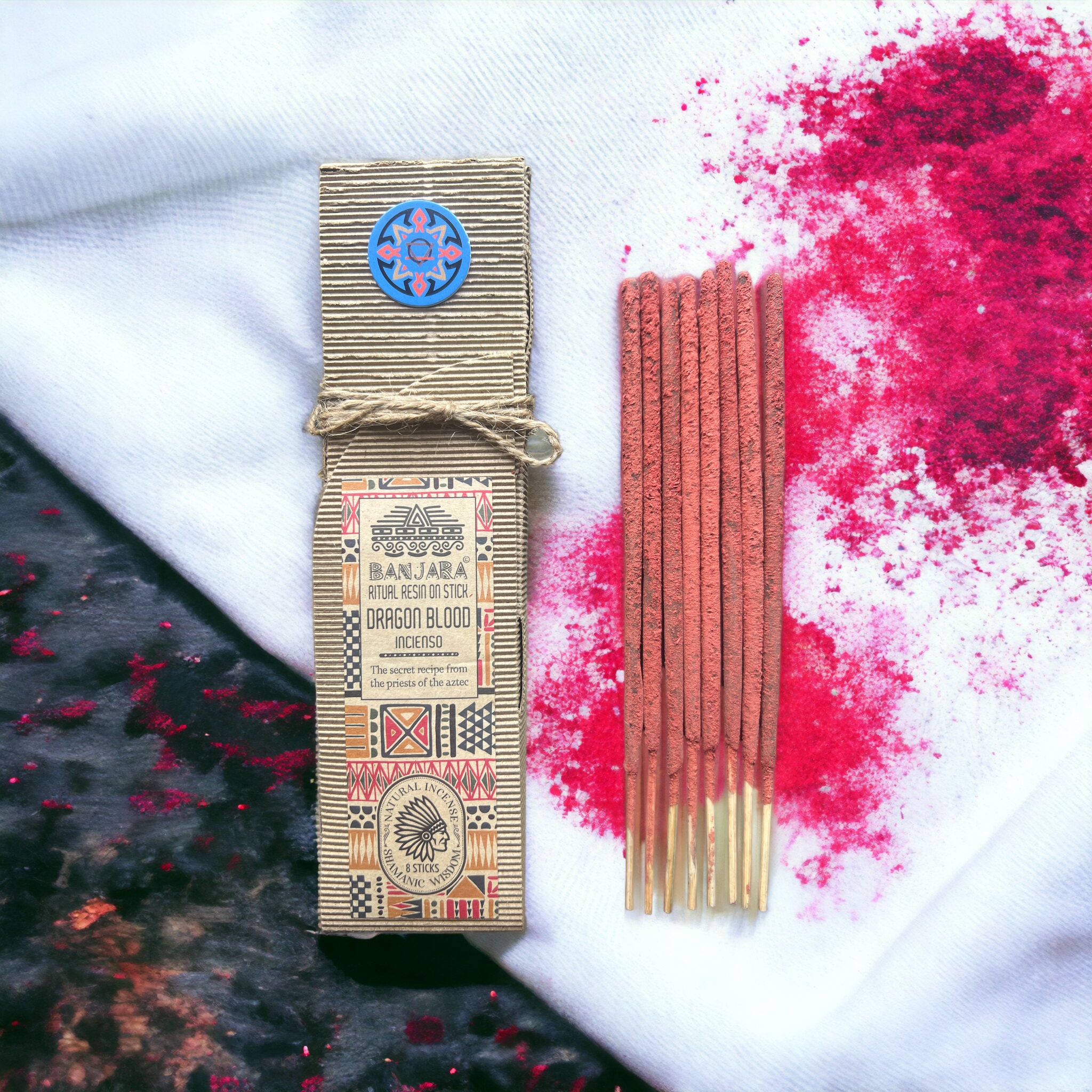 3 x Packs Ritual Resin on Stick - Dragon Blood - Click Image to Close