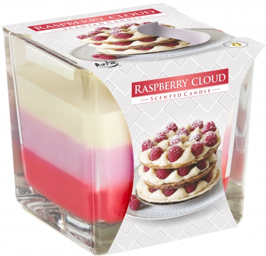 Rainbow Jar Candle - Raspberry Cloud - Click Image to Close