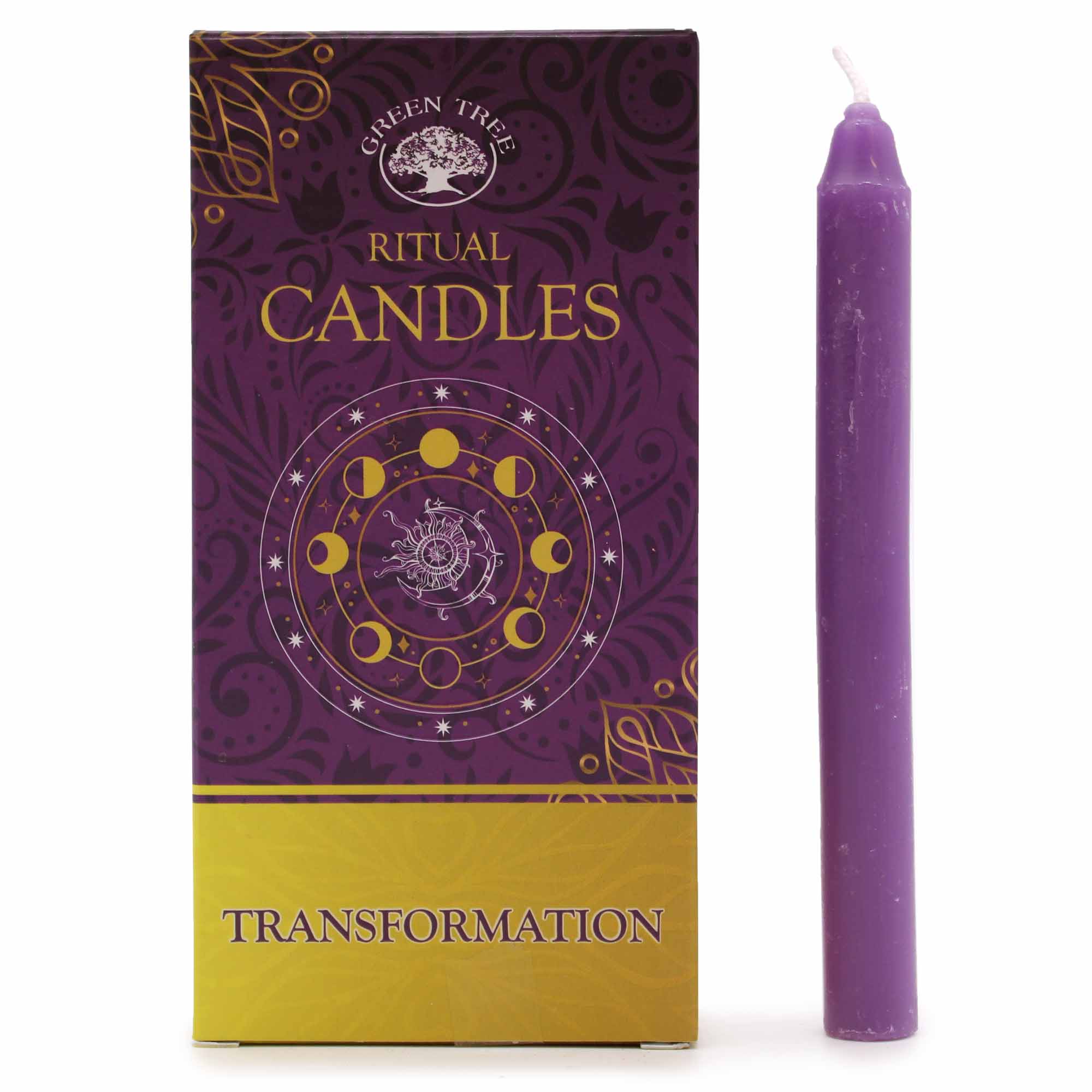 Set of 10 Spell Candles - Transformation - Click Image to Close