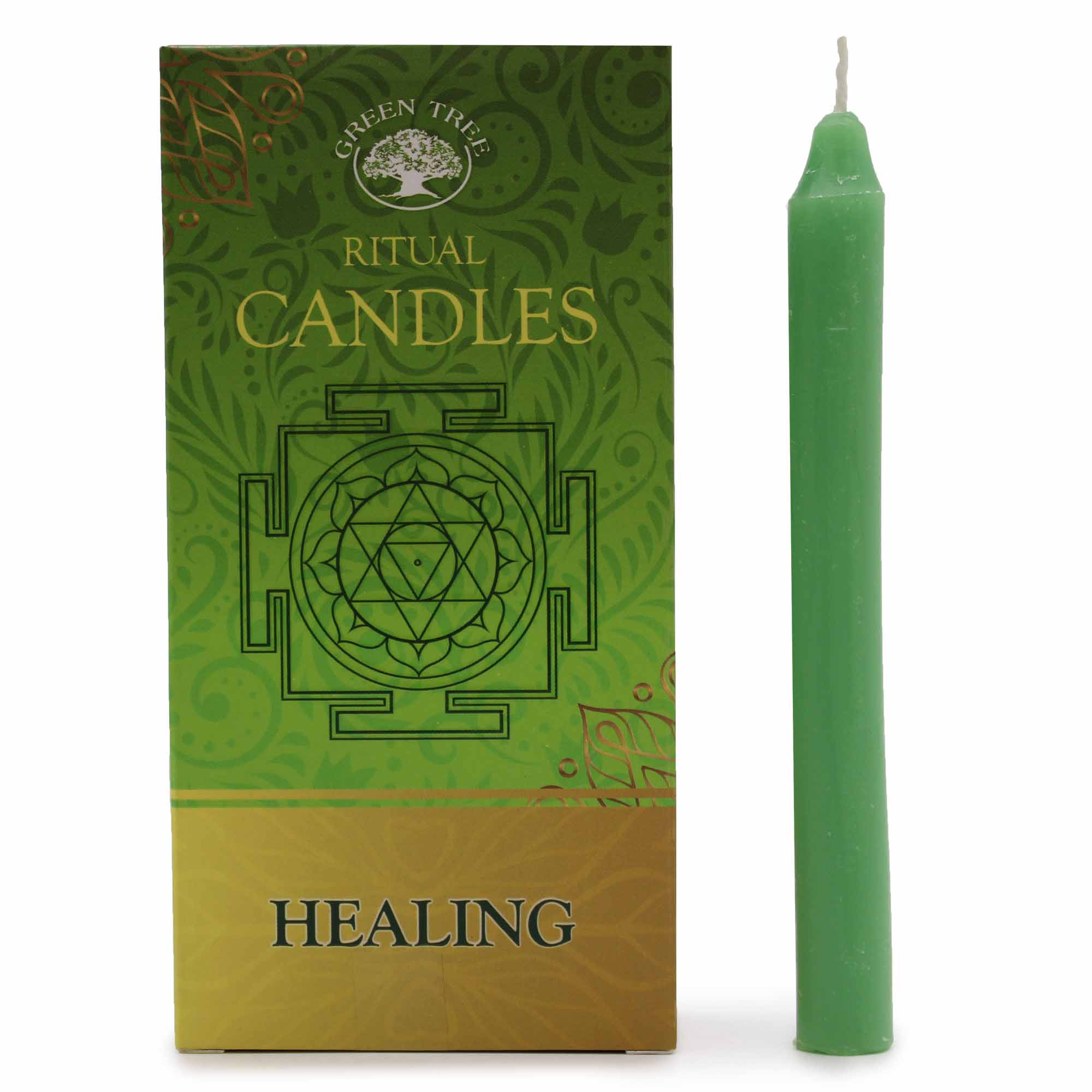 Set of 10 Spell Candles - Healing - Click Image to Close