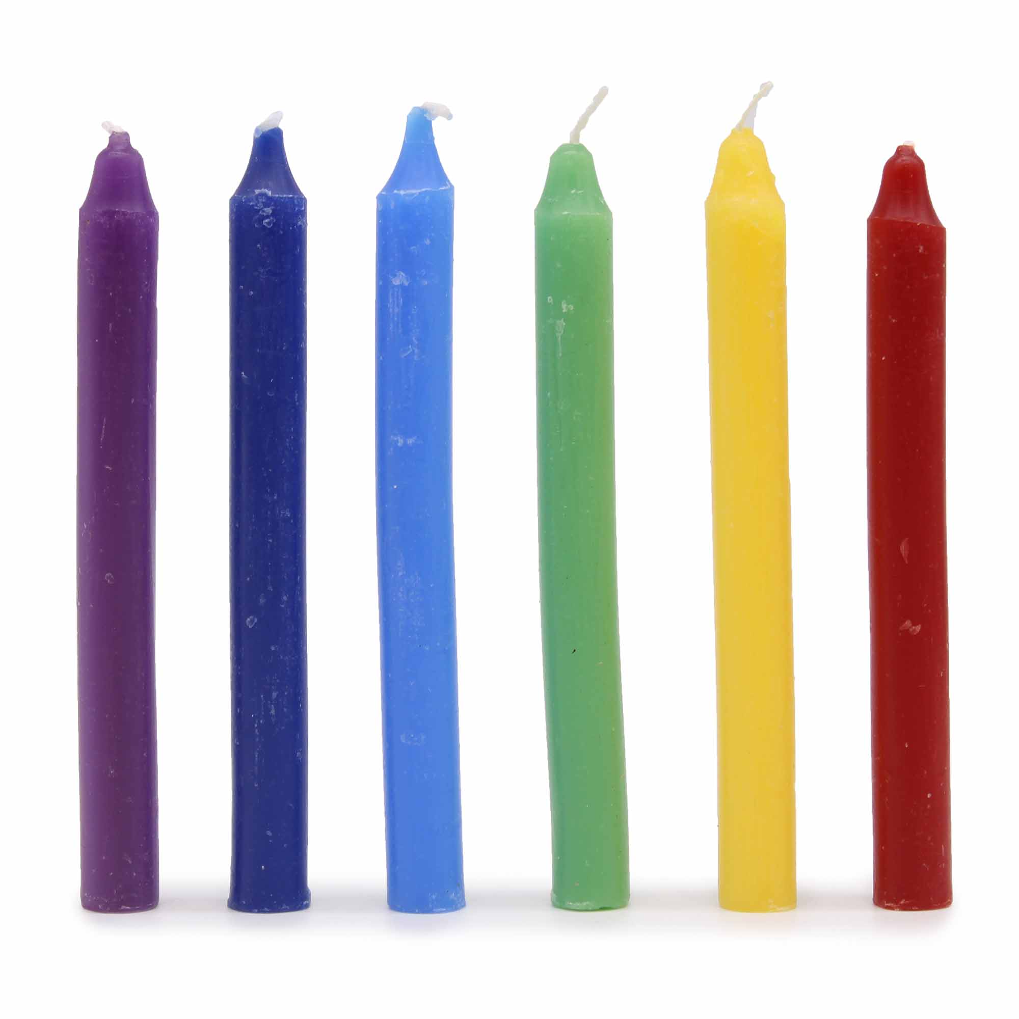 Set of 7 Spell Candles - 7 Chakras - Click Image to Close