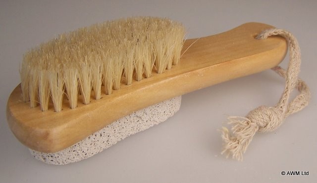 Pumice Backed Brush - Click Image to Close