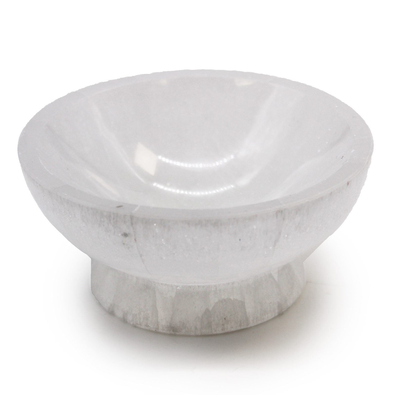 Selenite Ritual Bowl - 10cm - Click Image to Close