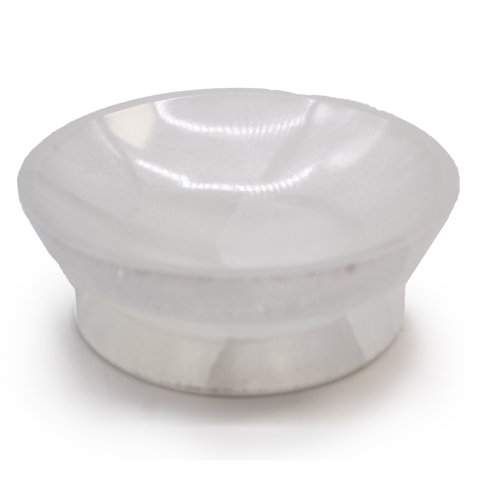 Selenite Ritual Bowl - 15cm - Click Image to Close