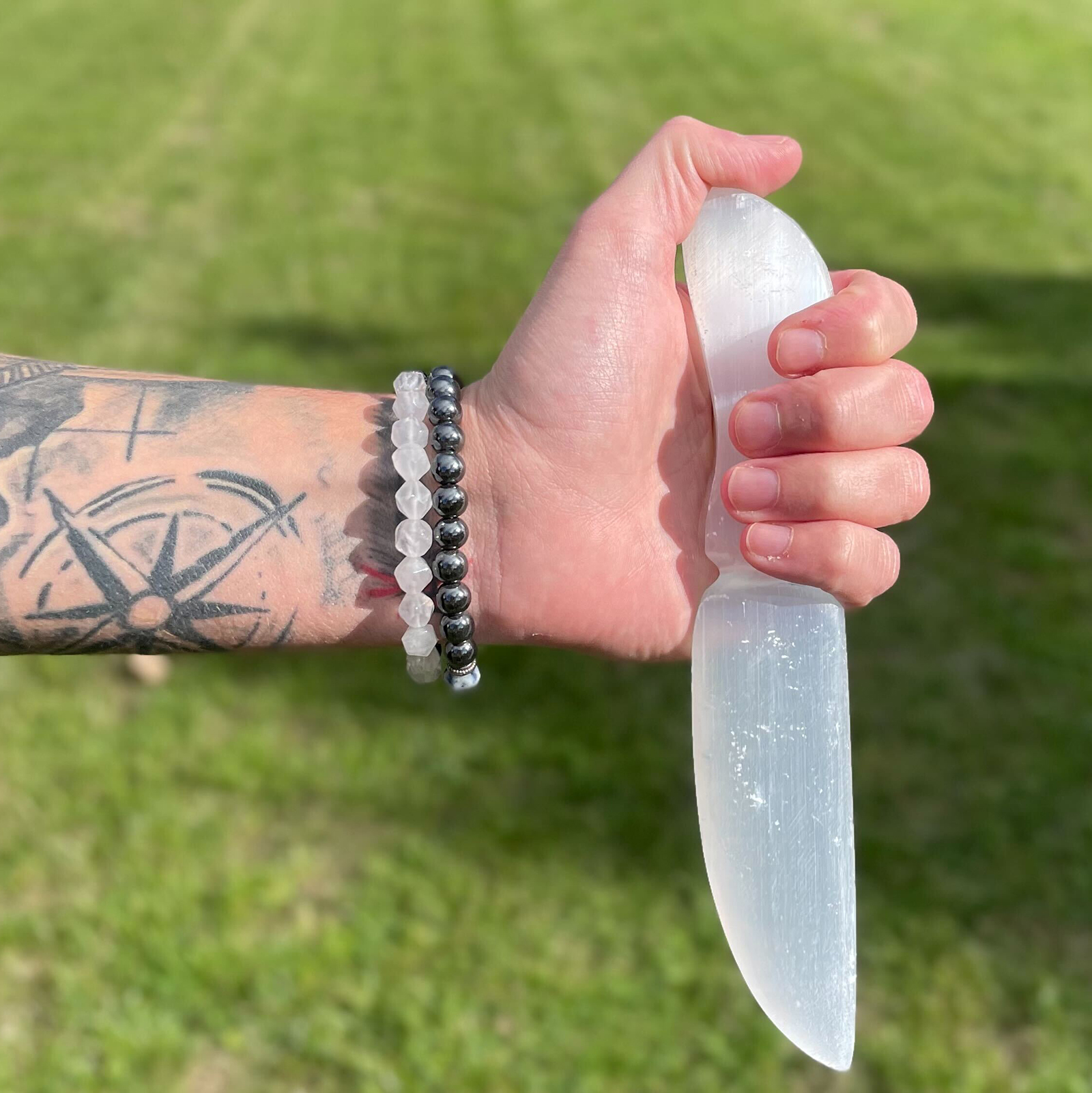 Selenite Ritual Knife - Classic