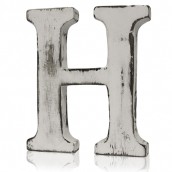 Shabby Chic Letter - H - Click Image to Close