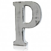 Shabby Chic Letter - P - Click Image to Close