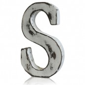 Shabby Chic Letter - S - Click Image to Close
