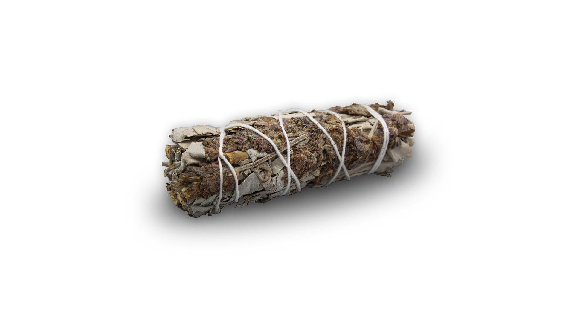 Smudge Stick - White Sage & Lavender 10cm - Click Image to Close
