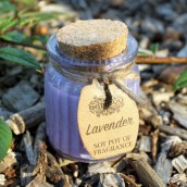 2 x Lavender Soy Pot of Fragrance Candles - Click Image to Close