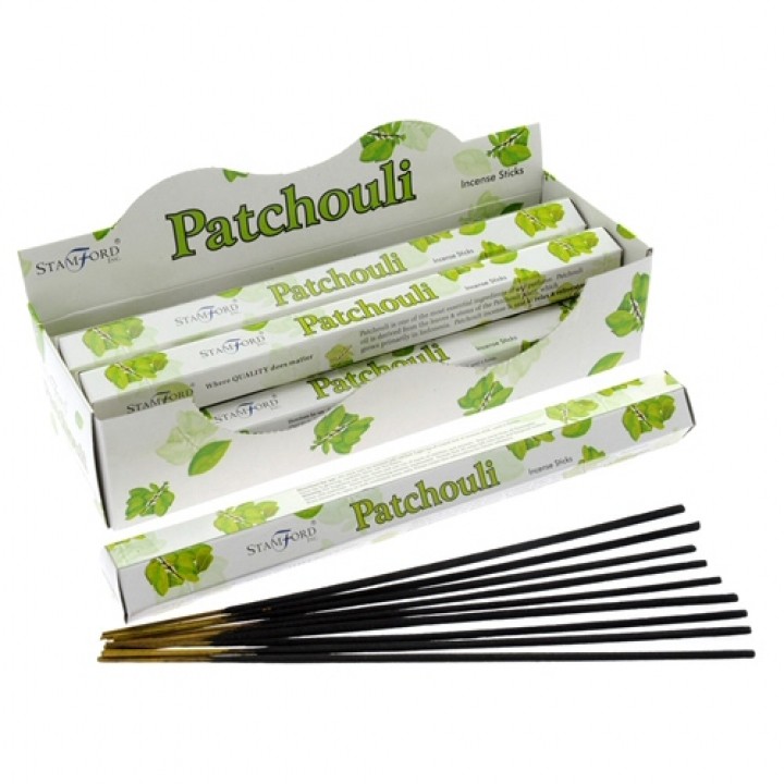 10 x Packs Stamford Premium Incense - Patchouli - Click Image to Close