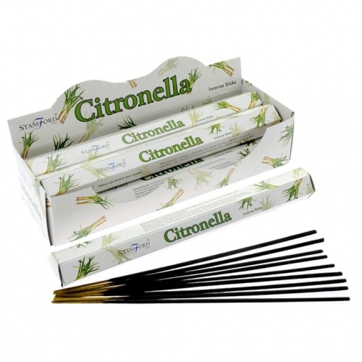 10 x Packs Stamford Premium Incense - Citronella - Click Image to Close